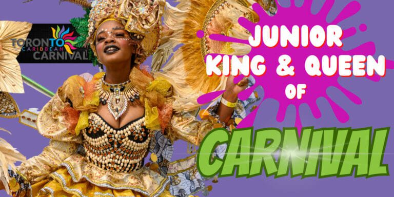 Vibrant costumes and energetic performances at the Toronto Caribbean Carnival Junior King and Queen Showcase