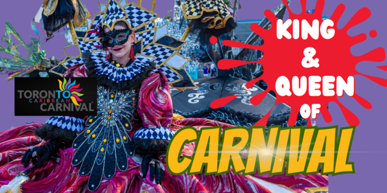 Carnival - Faces of King and Queen