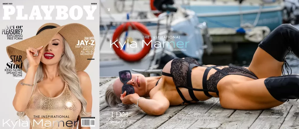 Kyla Mamer - Playboy Sweden ( Aug'23)
