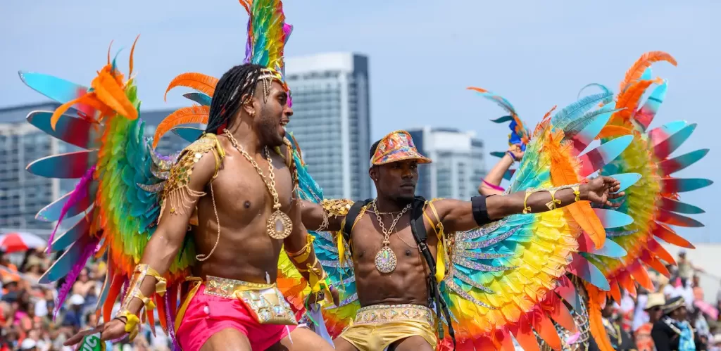 2023 Caribbean Carnival - male dancers