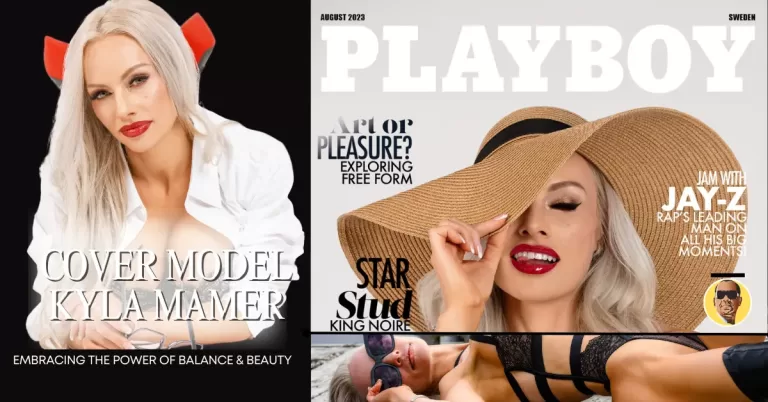 Cover Model Kyla Mamer - Playboy Sweden